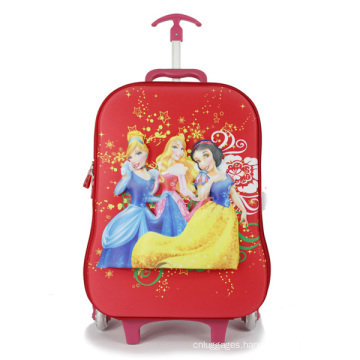 Kids school bag hand luggage trolley